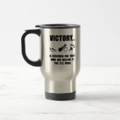 Mug De Voyage Triathlon de victoire (Gauche)