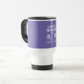 Mug De Voyage Triathlon Funny (Devant gauche)