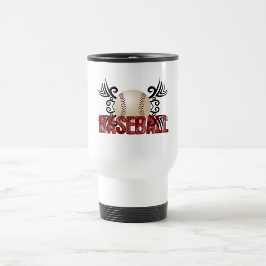 Mug De Voyage Tribal de base-ball (Centre)