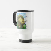 Mug De Voyage Triceratops de Cute Cadeaux d'Art & Accessoires (Devant gauche)