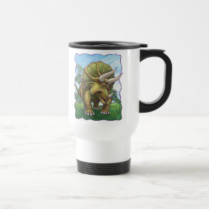 Mug De Voyage Triceratops de Cute Cadeaux d'Art & Accessoires