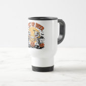 Mug De Voyage Trick ou bière Skeleton Dragons Art (Devant droit)