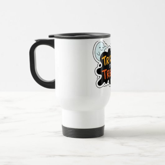 Mug De Voyage Trick ou Treat Fun (Gauche)
