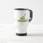 Mug De Voyage Tricot humoristique (Devant droit)