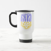 Mug De Voyage Trident heraldique ukrainien tryzub étoiles disper (Gauche)
