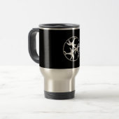 Mug De Voyage Trois ancres avec corde (Devant gauche)