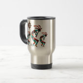 Mug De Voyage Trois Boule de voyage Kokopelli Sud-Ouest (Devant gauche)