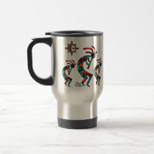 Mug De Voyage Trois Boule de voyage Kokopelli Sud-Ouest