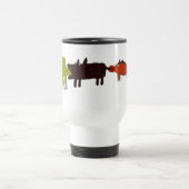 Mug De Voyage trois chiens (Centre)