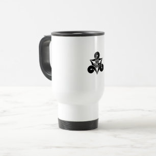 Mug De Voyage Trois oies sauvages en boucle, tournées vers l'int