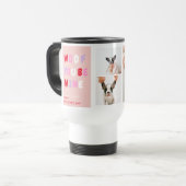 Mug De Voyage Trois photos de collection | Cadeau Valentines de  (Devant gauche)