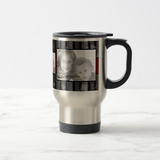Mug De Voyage Trois photos de conception personnalisée de boue a