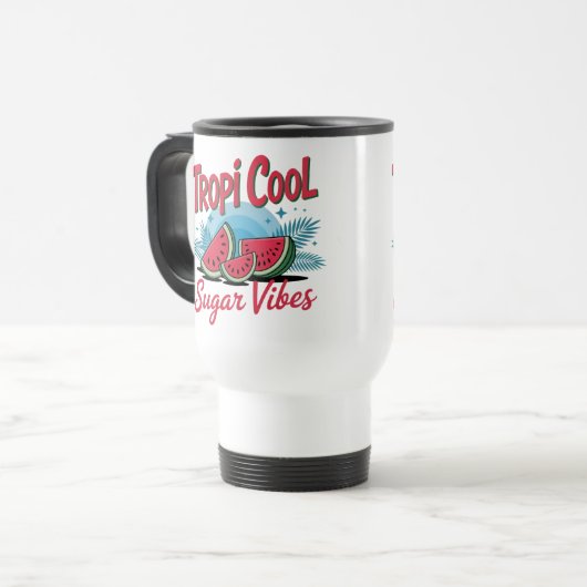 Mug De Voyage Tropi Cool Sugar Vibes (Devant gauche)