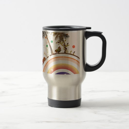 Mug De Voyage Tropical (Droit)