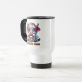 Mug De Voyage Trouble de dépendance au café obsessionnel  (Devant gauche)