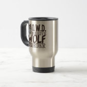 Mug De Voyage Trouble obsessionnel du loup (Devant gauche)