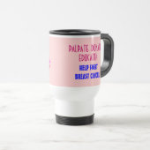 Mug De Voyage Trouver Un Traitement III (Devant droit)