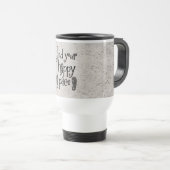 Mug De Voyage Trouvez votre rythme heureux (Devant droit)