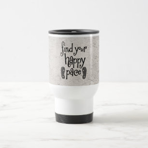 Mug De Voyage Trouvez votre rythme heureux