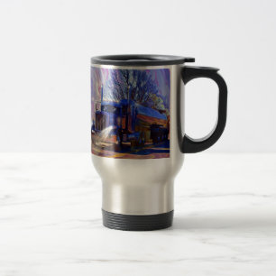 Mug De Voyage Truckers Tanker Camion transport lourd Cadeau