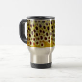 Mug De Voyage Truite Brown par PatternWear© (Devant gauche)