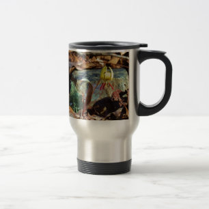 Mug De Voyage Truite jaune et prune Lily et Coquille d'escargot