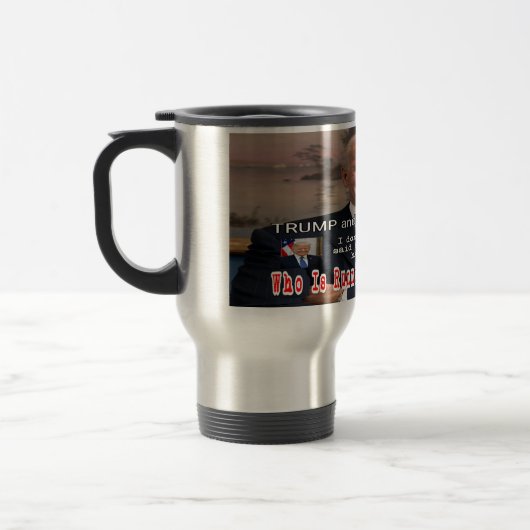 Mug De Voyage Trump et Biden (Gauche)