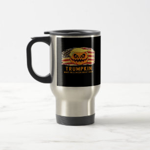 Mug De Voyage Trumpkin rendre Halloween grand encore Drapeau amé