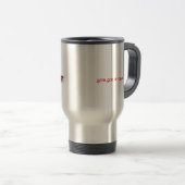 Mug De Voyage TSDS : Graphique de manteau de Seth (Devant droit)