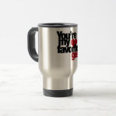Mug De Voyage Tu es mon nerd préféré (Devant gauche)