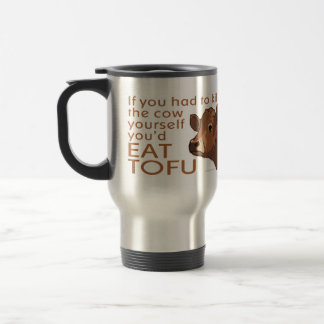 Mug De Voyage Tuer la vache - Vegan, végétarien