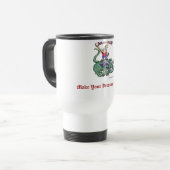 Mug De Voyage Tueur de dragon - CARPE DIEM (Devant gauche)
