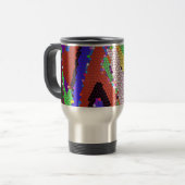 Mug De Voyage Tuile colorée (Devant gauche)