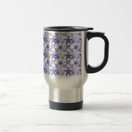 Mug De Voyage Tulipe de violette des étoiles 3 (Droit)