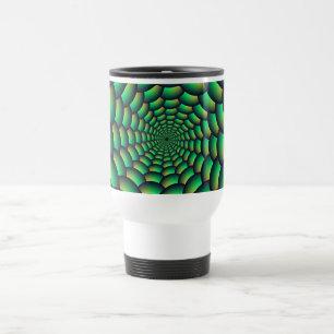 Mug De Voyage Tunnel de l'espion de Green Ball