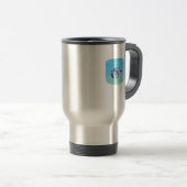 Mug De Voyage Tunnel Vent Vertical Skydiver Ext (Devant droit)