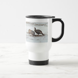 Mug De Voyage Turquie sauvage en terrain neigeux