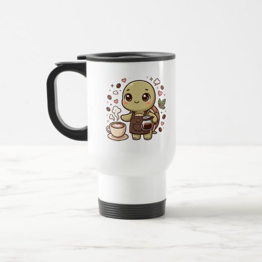Mug de voyage Turtle Barista (Gauche)
