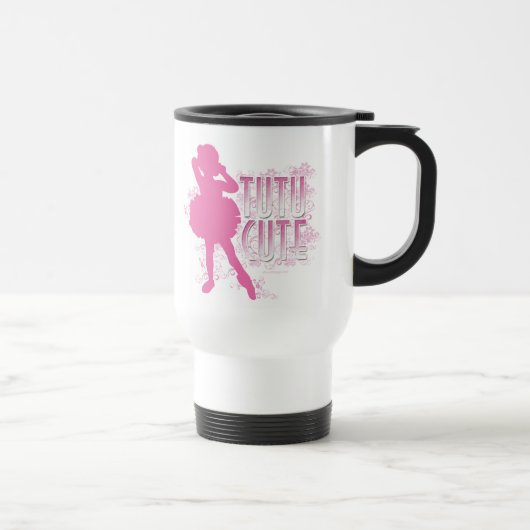Mug De Voyage Tutu Cute (rose) (Droite)