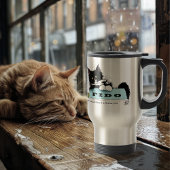 Mug De Voyage Tuxedo Kitten Chien's Bowl