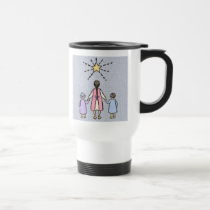 Mug De Voyage Twinkle Little Star Vintage Nursery Rhyme