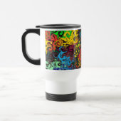 Mug De Voyage Twirlers colorés Abstraits / (Gauche)