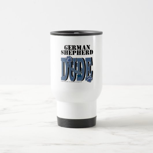 Mug De Voyage TYPE de berger allemand (Centre)