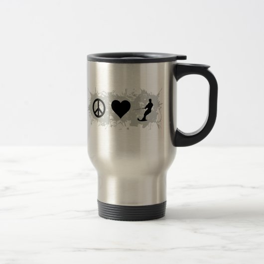 Mug De Voyage Type de ski d'eau (Droit)
