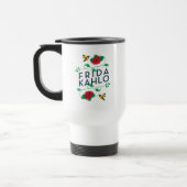 Mug De Voyage Typographie florale de Frida Kahlo | (Gauche)