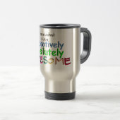 Mug De Voyage Typographie géniale (Devant droit)