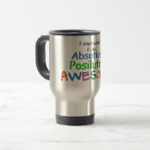 Mug De Voyage Typographie géniale (Devant gauche)
