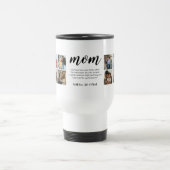 Mug De Voyage Typographie moderne Photo Collage Cadeau Pour Mama (Centre)