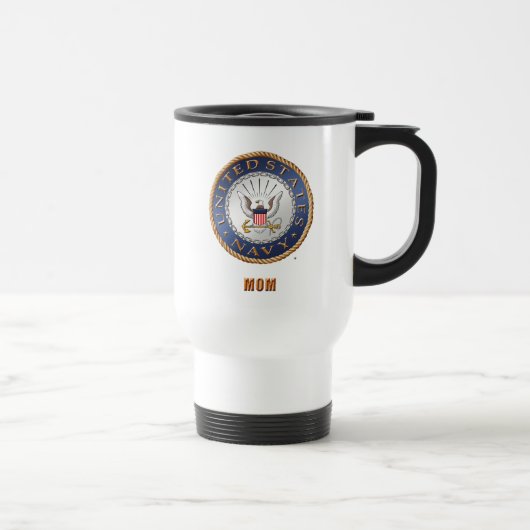 Mug De Voyage U.S. Voyage de maman de marine/tasse de (Droite)