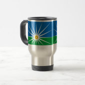 Mug De Voyage Uberlandia Minasgerais drapeau de Brésil, Brésil (Devant gauche)